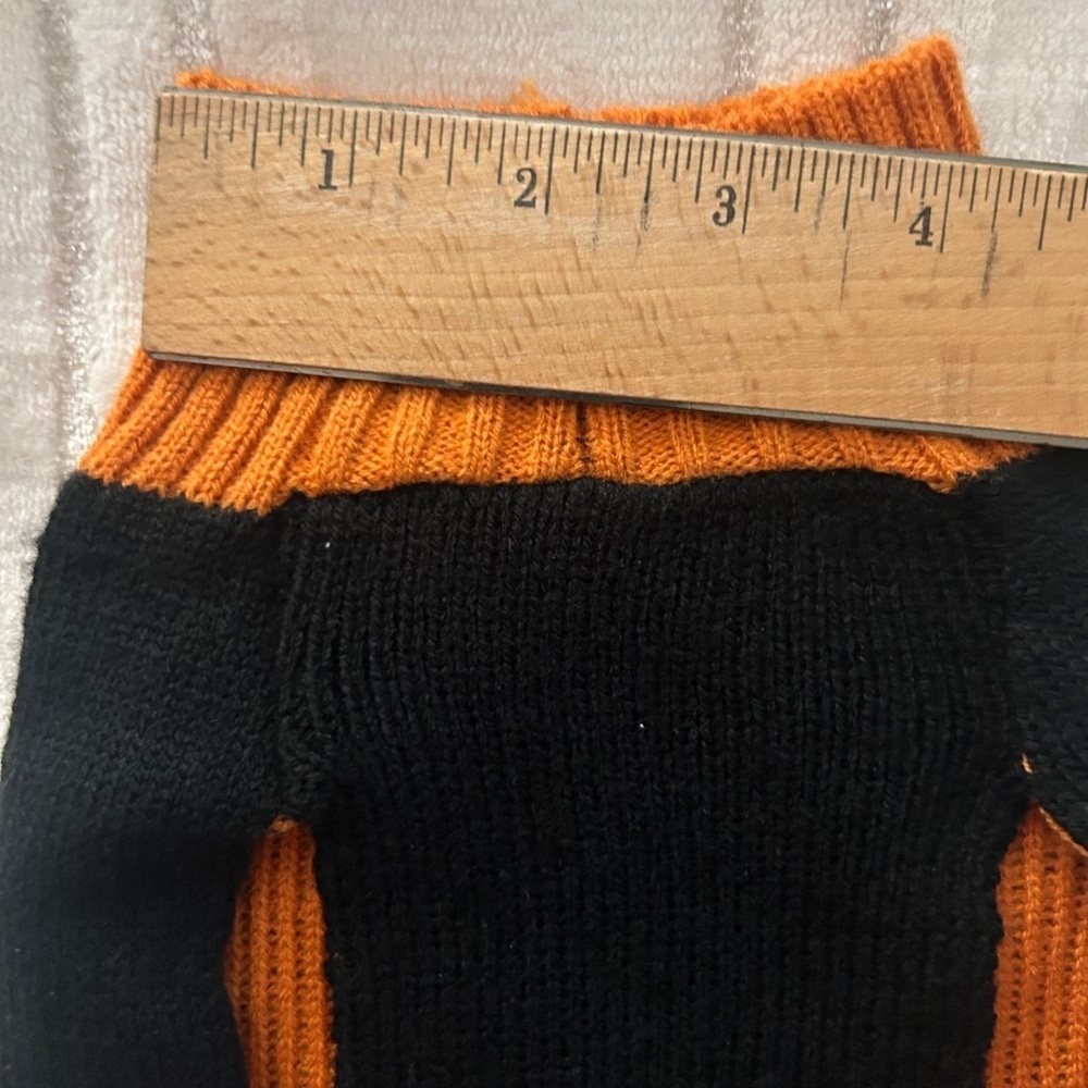 NWT Halloween Simplydog Black Orange Small Pet Costume with Pumpkin Design - Picture 4 of 12